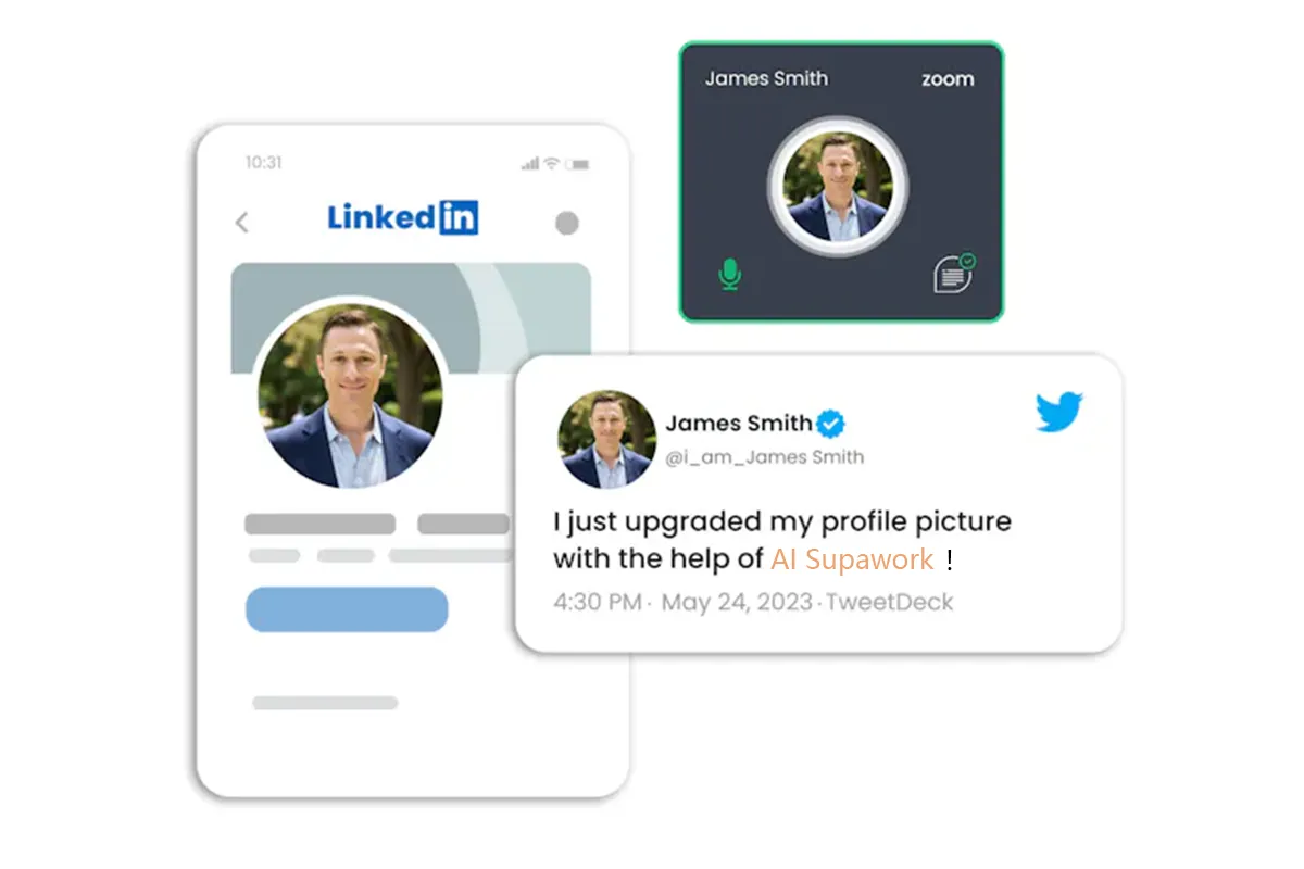 AI Headshot Generator for Social Media Profiles